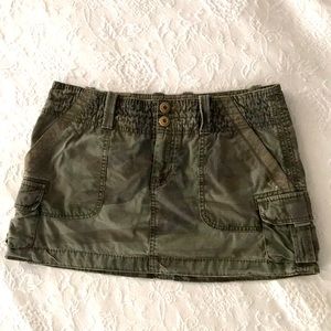 American Eagle Camo Mini Skirt